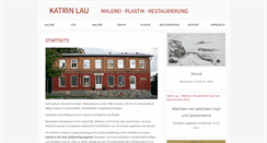 Desktop Screenshot of galeriebaumgarten.de